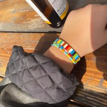 American minority Roxanne RA with enamel paint rainbow small bracelet female versatile stack wearing student gift