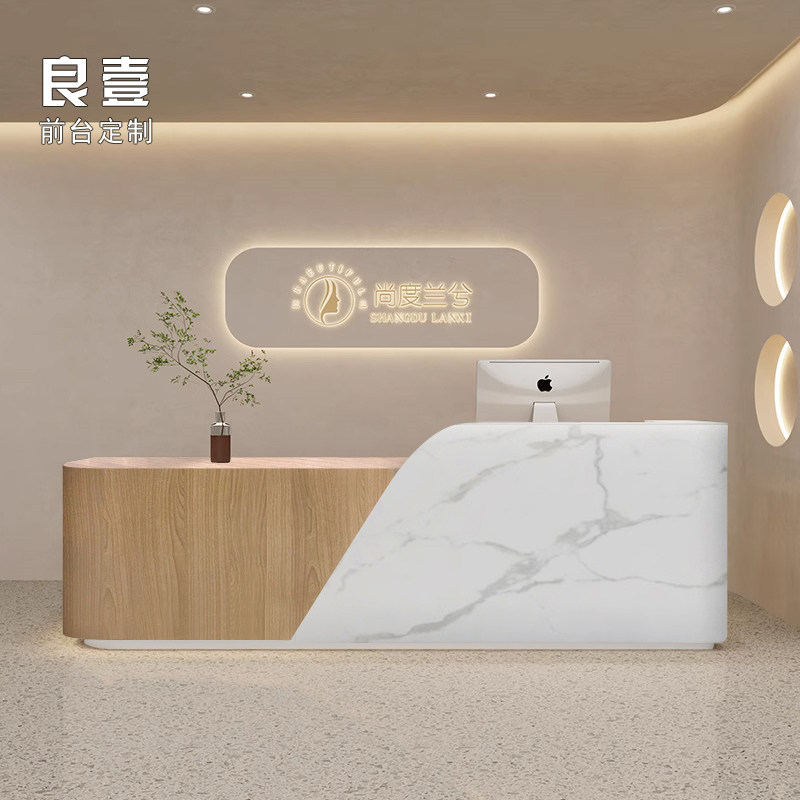 原木风家居必备！美容院收银台到公司前台，一柜多用的秘密武器-收银台-淘宝好物网