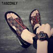 TAISCONILY Exterior Wearing Sandals 2021 New Mens Shoes Summer Cool Slippers Casual Advanced Fashion Beach Men