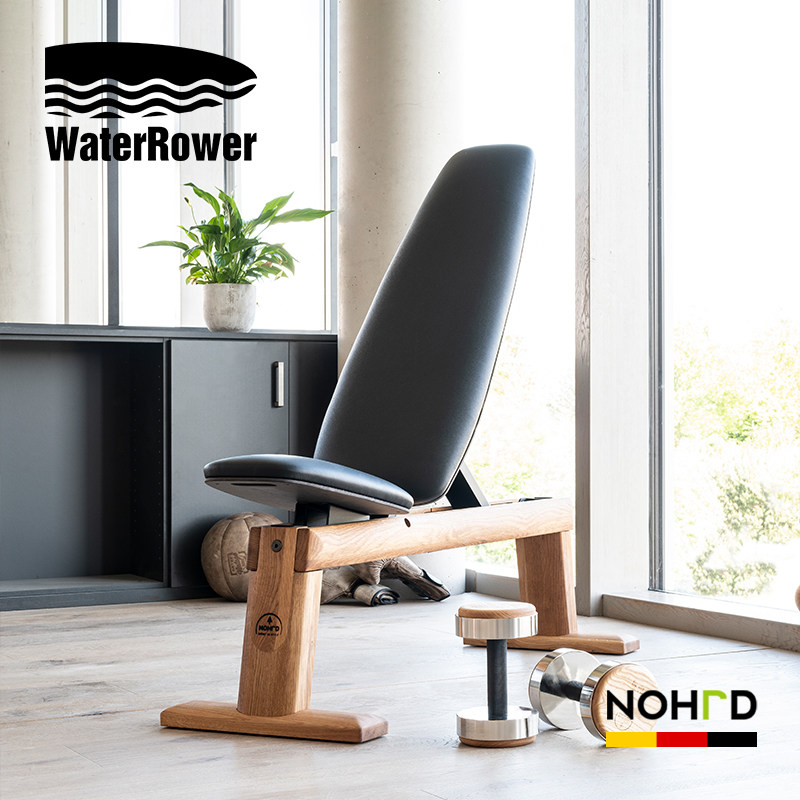 WaterRower Germany imports household power fitness equipment bedroom bedroom bench, weight lifting bed dumbbell bench