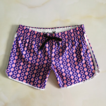 Hurley ladies quick-drying beach pants plus size seaside resort shorts boxer loose hot spring swimming trunks