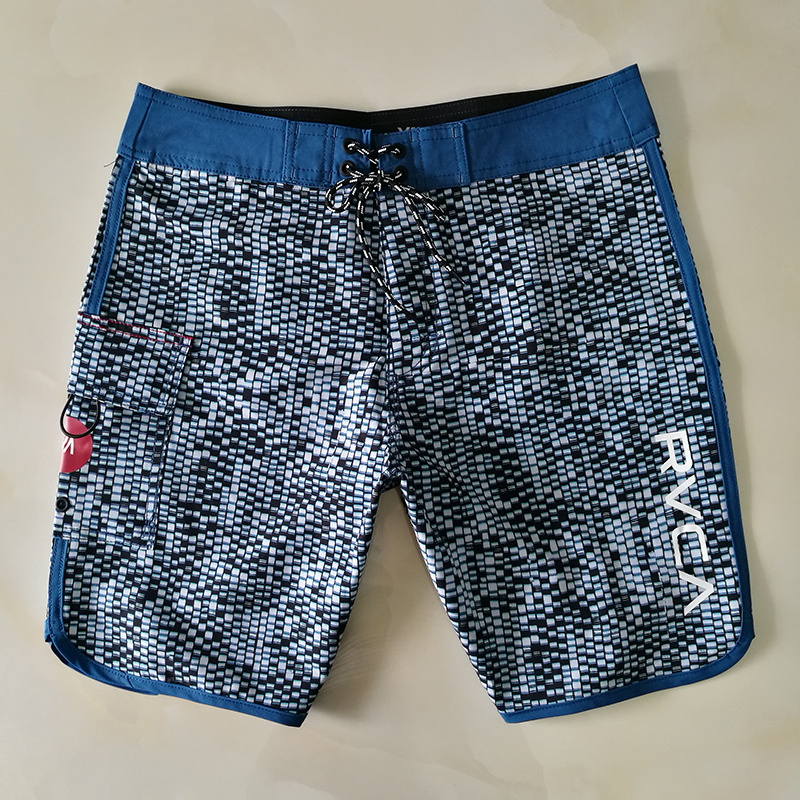 High-Quality Men's Beach Shorts for Export, Quick-Drying, Suitable for Swimming, Summer, Large Size, Loose Fit, Surfing, Diving Shorts, Casual Pants