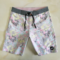 Foreign trade quick-drying mens beach pants loose size seaside surf shorts hot spring swimming trunks fitness competition five-point pants