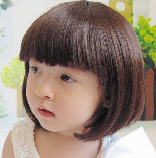 Korean Children S Wig Girl Wig 1 10 Years Old Child Girl Baby Long Hair Girl Short Curly Hair Baby Wig