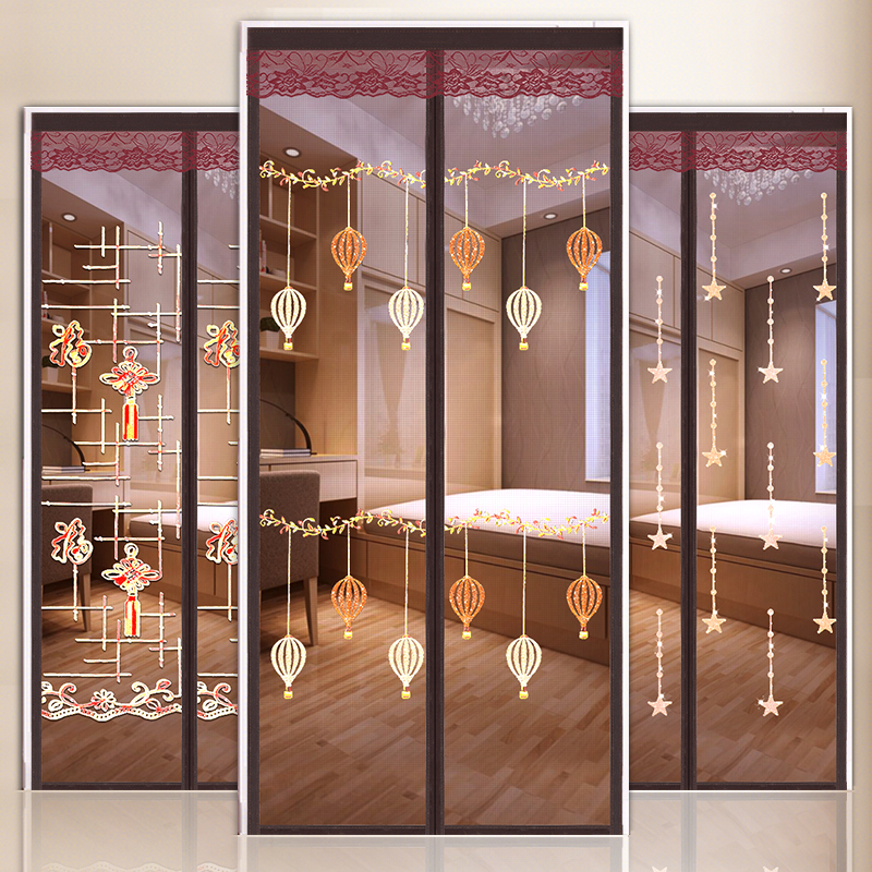 Summer Mosquito Net Door Curtain for Home Use, Fly-Proof, Dense Magnetic Self-Adhesive Door Mosquito Net Partition, Suction Screen Door and Window, No Drilling Required Summer Mosquito Net Door Curtain for Home Use, Fly-Proof, Dense Magnetic Self-Adhesive Door Mosquito Net Partition, Suction Screen Door and Window, No Drilling Required