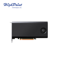 Rocket SSD7101A NVMe PCIe 3 0 x16 array card (can insert 4 pieces M 2 SSD)