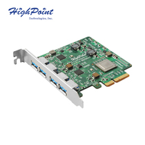 Rocket RocketU 1344A independent four-channel USB 3 1 10Gb expansion card ASM3142