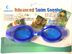 Mua kính bơi 2 tặng 1 bài hát phẳng cho trẻ em kính bơi trong suốt không thấm nước nam và nữ kính bơi ba mảnh mua kính bơi Goggles