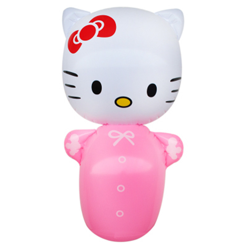 New 86cm large thick inflatable ktcat tumbler sandbag toys kindergarten props hot sale