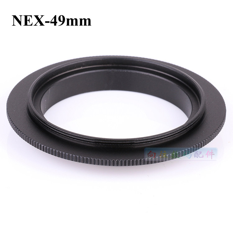 NEX-49 Applicable Sony Micro Single Eye Camera E bayonet 49mm lens Anti-pick up ring inverted ring Microdistance Photography pick up ring