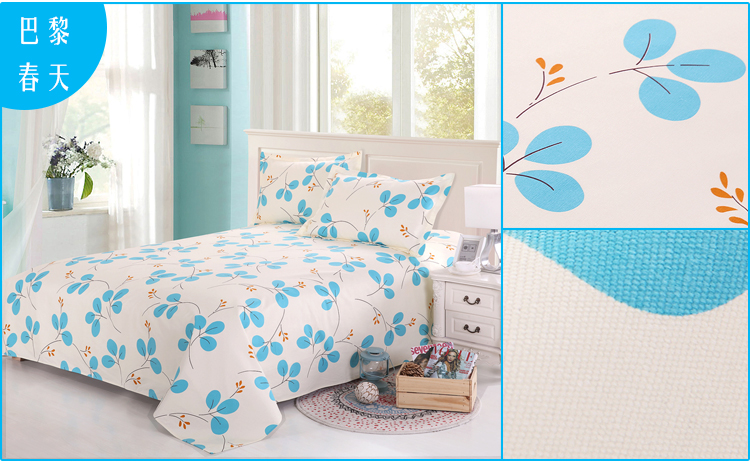 Một mảnh vải thô cũ Vải bông tinh khiết gấp đôi Vải cotton sinh viên có thể được tùy chỉnh 1,5m1,8m Giường 2,0 mét - Khăn trải giường ga trải giường đơn