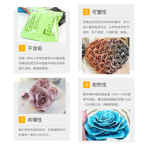 Детская глина, пластилин, «сделай сам», 100G