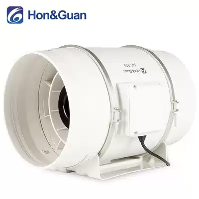 New product Hongguan large diameter pipe fan 315P 12 inch kitchen exhaust fan ventilation fan strong exhaust fan