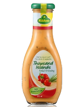 2 German food crowns Thousand Islands Salad Taste sauce Fruit vegetable salad with tomato juice 250ML