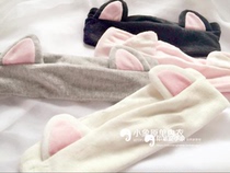 Korean cat ears headband hairband bangs hairpin hair accessories ladies headwear face wash cute makeup bundle hair towel