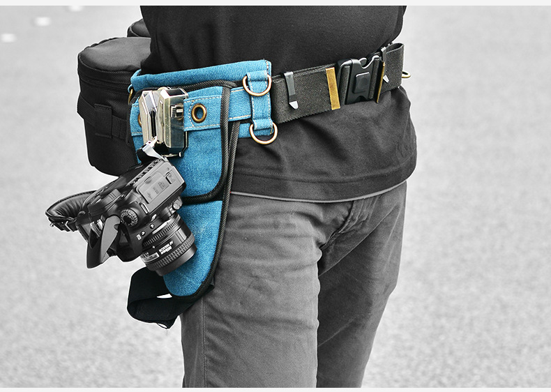 LyncA Liyingjia single and double machine version waist buckle set micro SLR camera pressure relief multifunction belt metal buckle