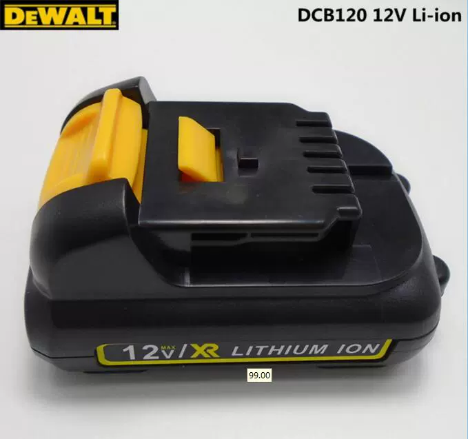 Pin Dewalt DCB120 Li-ion 12V1.5AH DEWALT pin công cụ 12V nhập khẩu - Phần cứng cơ điện