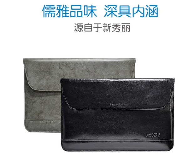 Dell/Dell Xps13 Samsonite Notebook Genuine Leather Stylish and Convenient Protective Cover Computer Bag Inner Sleeve
