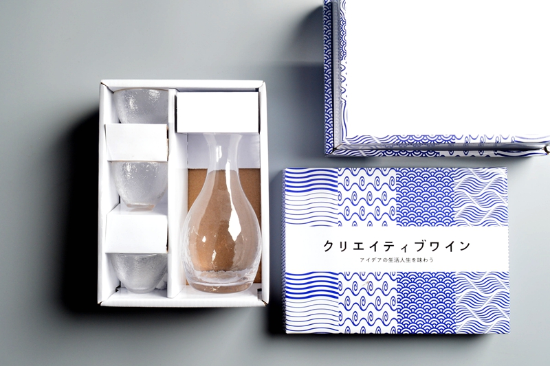 Xin Yaju rượu sake theo phong cách Nhật Bản đặt nhà hàng nhà hàng nồi lẩu nồi rượu vang ly rượu ấm ấm ly uống rượu