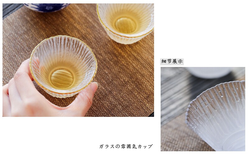 Ликер Cup 家用云雾玻璃小酒杯白酒杯酒壶酒盅小号一口杯烈酒杯日式酒具套装 Xin ya
