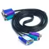 Sanbao KVM three parallel line KVM switch connection cable male to female