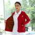 phụ nữ y tá áo len của y tá áo khoác cardigan hàng dệt kim dày cộng với nhung mùa đông outwear mặc Nightingale 