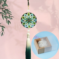 【LONED TONGE】 Черная нефрита + подарочная коробка