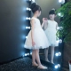 Cô gái nhỏ bé váy công chúa váy cô gái váy cưới đứa trẻ lớn váy con sinh nhật trang phục piano mùa thu và mùa đông - Váy trẻ em