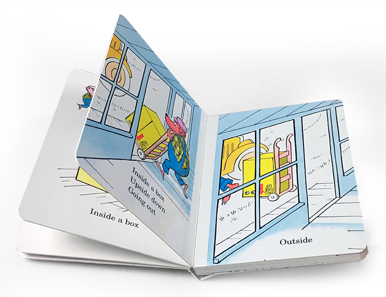 英文原版Berenstain Bears 貝貝熊INSIDE OUTSIDE UPSIDE DOWN/OLD HAT NEW HAT/HE BEAR, SHE