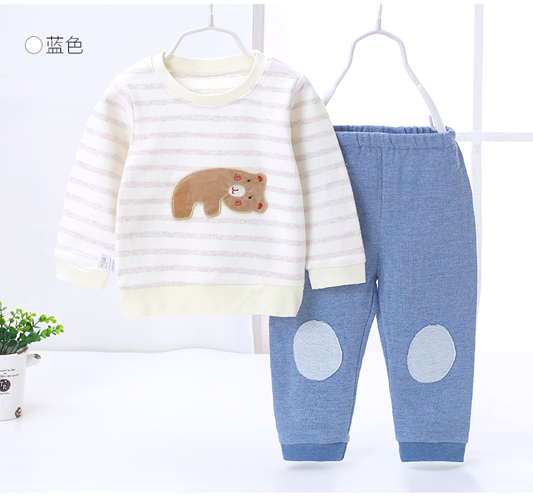 Kidney Beans Dragon Baby Spring Boy and Girls 2019 New Kids Ocean Tide Áo len Quần trẻ em Xuân Thu quần jean bé trai