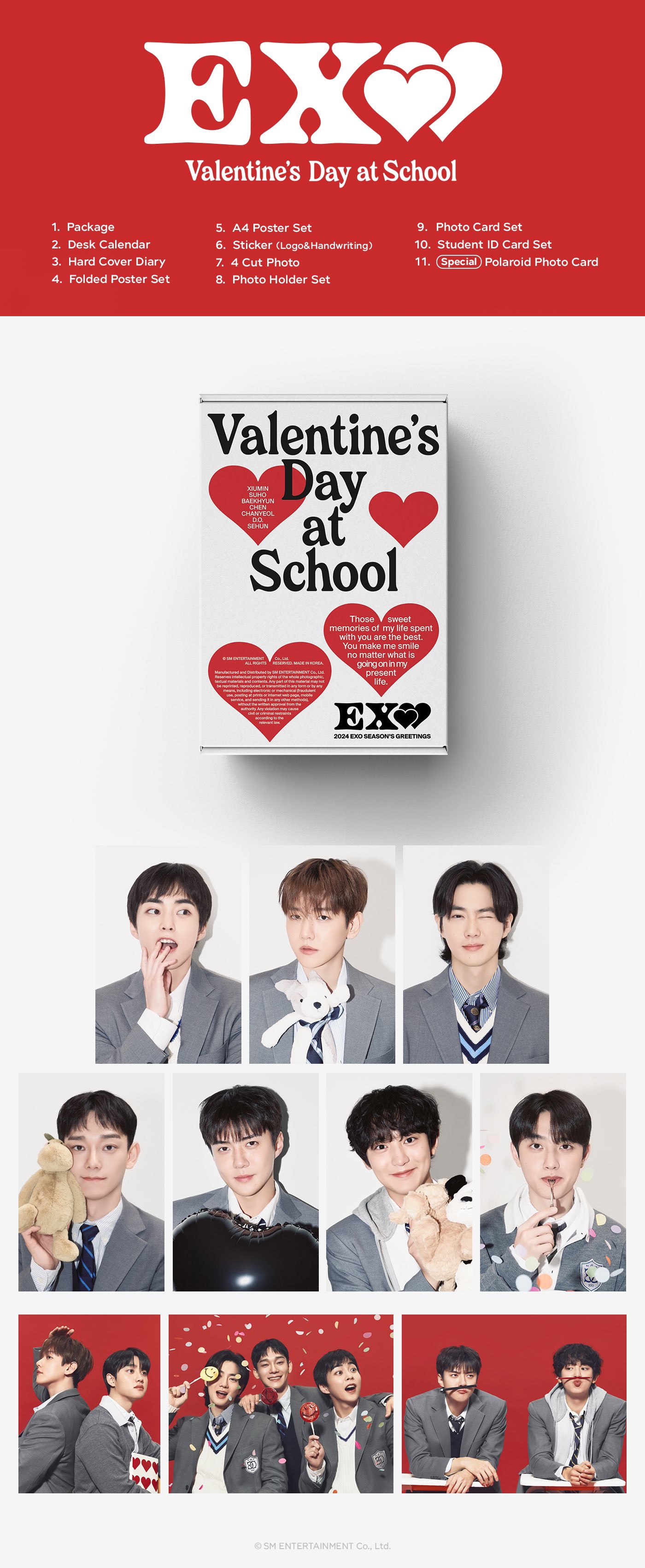 (Scheduled) EXO 2024-table direct mail-Taobao