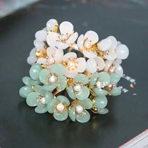 Hanfu accessories hair comb hairpin ancient style super fairy hair crown hair comb to hairpin full set of ancient costume fairy hair hairpin plate