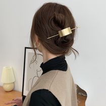 Korean hairpin metal hairpin simple modern hairpin simple ball head hair artifact hairclip back of the head