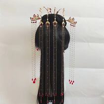 Weak water three thousand original tassel control Hanfu hair crown long tassel crown ancient wind hair accessories set headwear step shake fairy Air