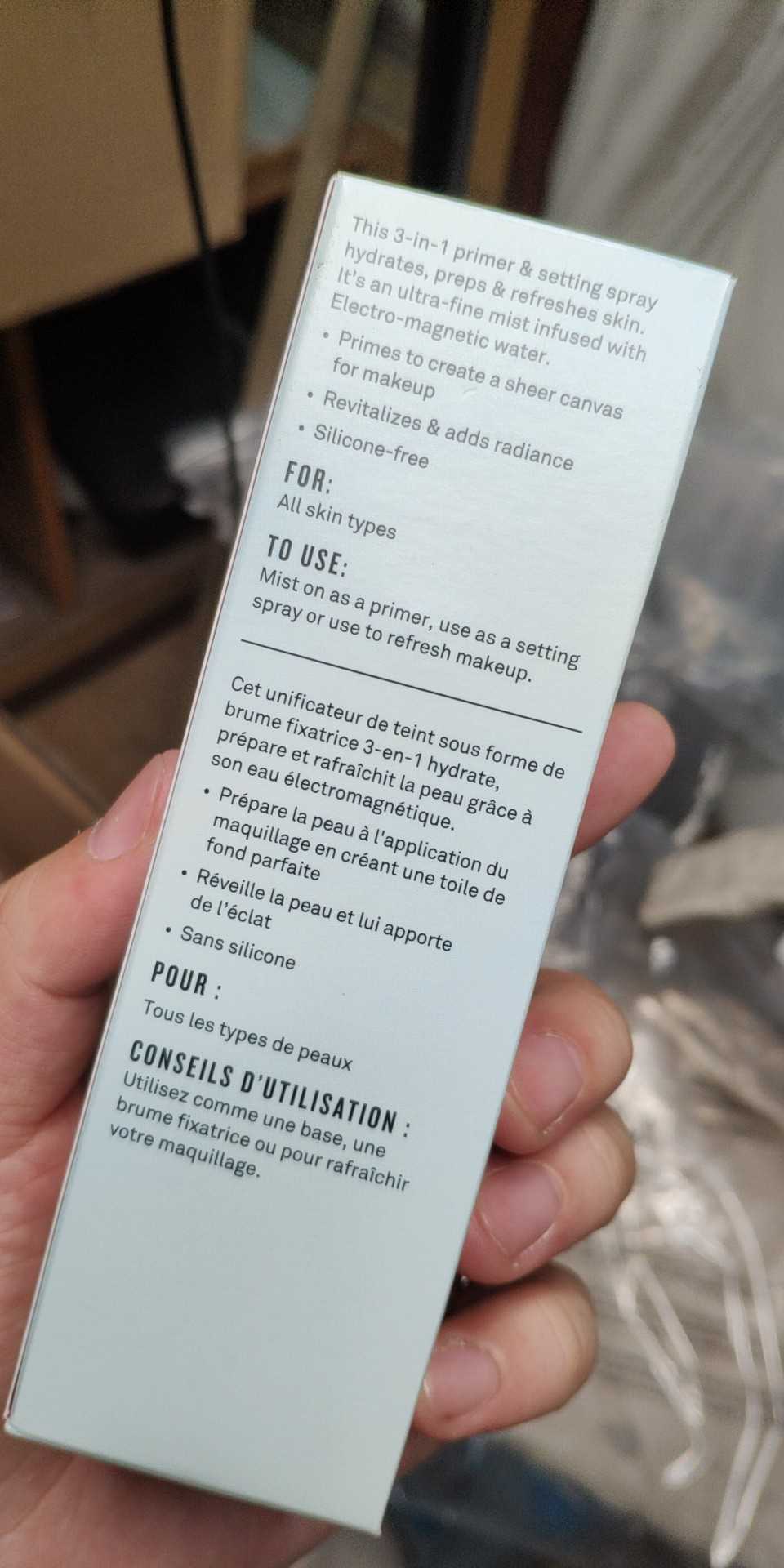 SmashBox set spray PrimerWater