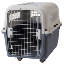 Dog pet flight box Trolley checked box Car dog cage Cat out portable Teddy for large medium and small dogs