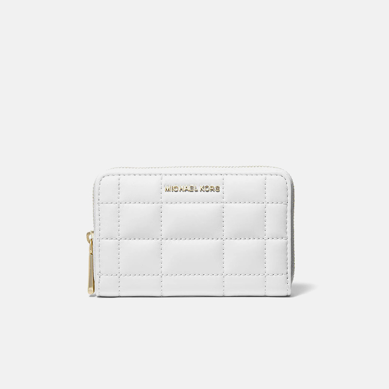 【Authenticity Guaranteed】Michael Kors Mk Women's Wallet Card Holder Horizontal Clutch Id Case