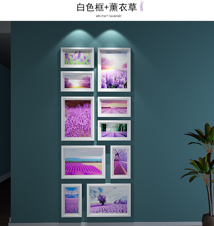 Фоторамка, современная и минималистичная настенная фотография из натурального дерева 