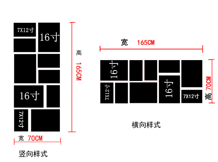 Фоторамка, современная и минималистичная настенная фотография из натурального дерева 