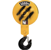 Wire rope electric hoist lower hook lifting pulley hook crane crane traveling accessories 1 ton 2 tons 3 tons