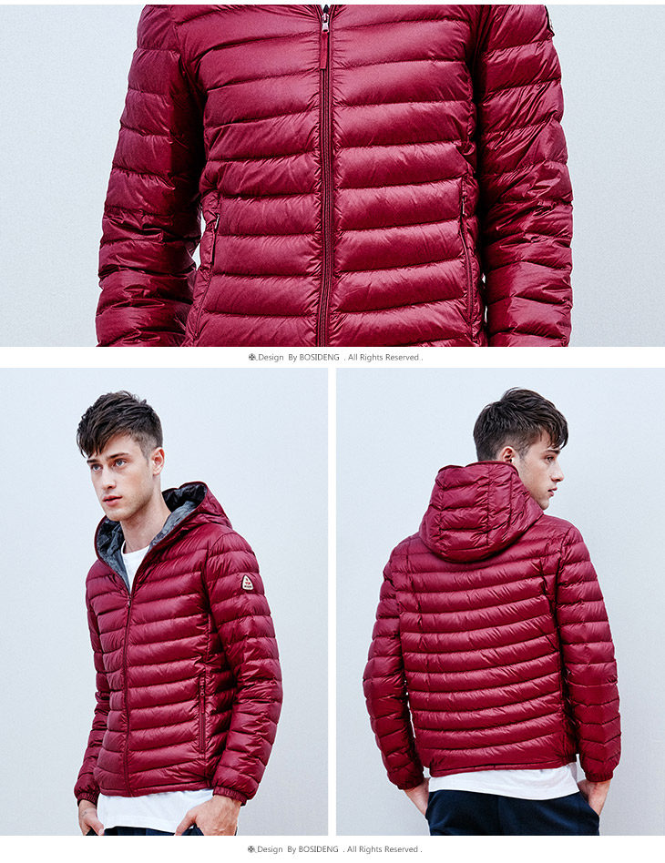 Blouson homme BOSIDENG    en Polyester - Ref 3120648 Image 13