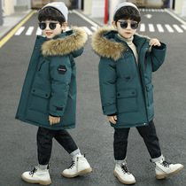 Boy Clothing Boy Coat Winter 2021 New childrens down cotton clothes CUHK Scout thickened foreign air cotton clothes