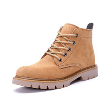 Женские сапоги aomitou情侣靴韩版时尚短靴潮加绒女鞋靴子马丁靴休闲防水靴子307