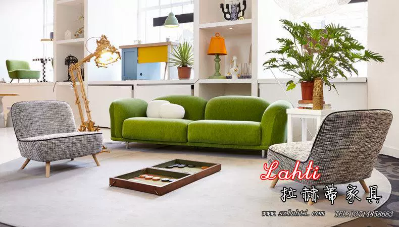 CLOUD SOFA sofa mây thời trang cá tính giải trí sofa mô hình phòng bán hàng văn phòng văn phòng sáng tạo - Đồ nội thất thiết kế