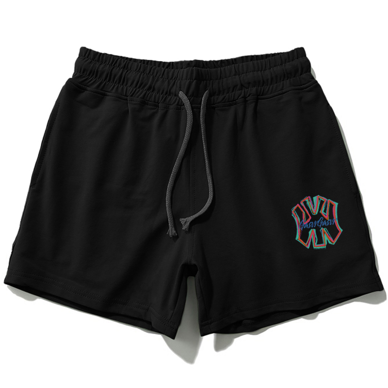 Men's Summer Three-Quarter Pants Pure Cotton Shorts Three-Quarter Pants Plus Fat Plus Size Plus-Size Plus-Size Four-Quarter 4-Point Outer Wear Straight
