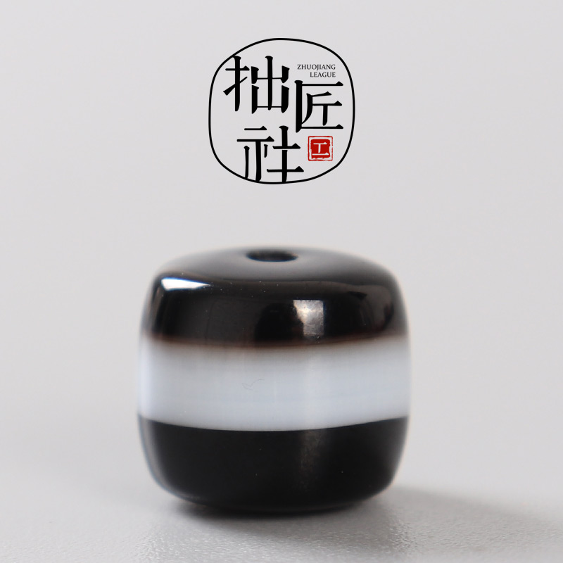 Natural Tibetan pharmacist Tibetan Pearl to pure old mineral pearl diy string of pearl ball plays old matching beads