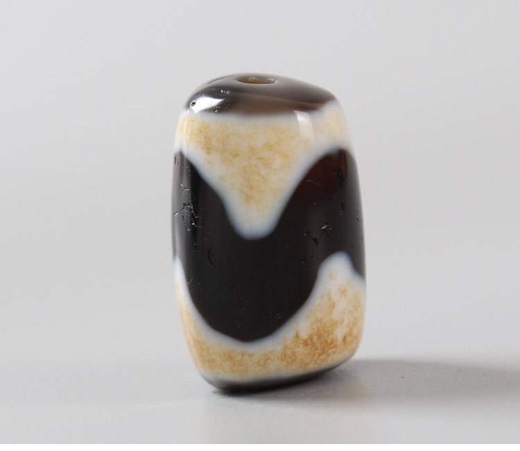 Украшения на руку (一物一图)西藏虎牙天珠 藏传天珠配饰 diy佛珠念珠手串配珠