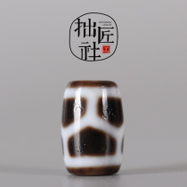 Tibetan tortoise shell longevity Dzi beads rare graphic Dzi beads Buddhist beads bracelets top beads waist beads cultural toy accessories