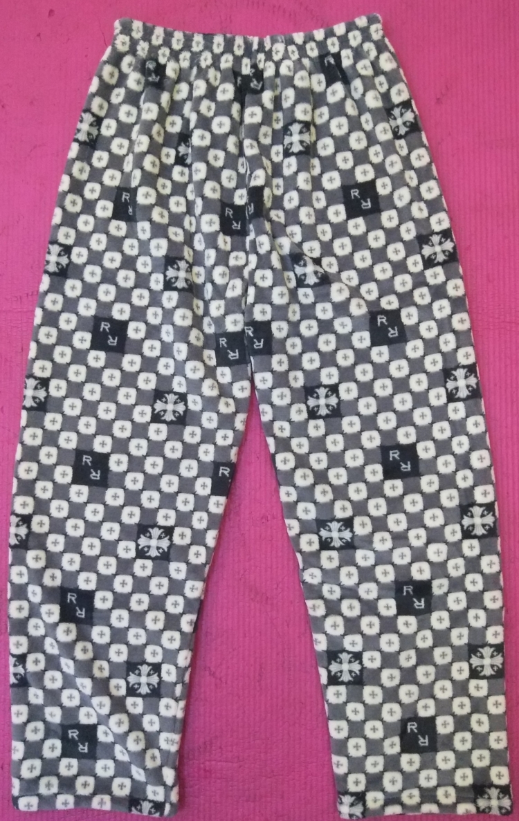 Quần nam thoải mái dày nhung nước sống mùa thu và mùa đông mới flannel nhà quần ấm nhung nhung ngủ quần jean ống rộng nam