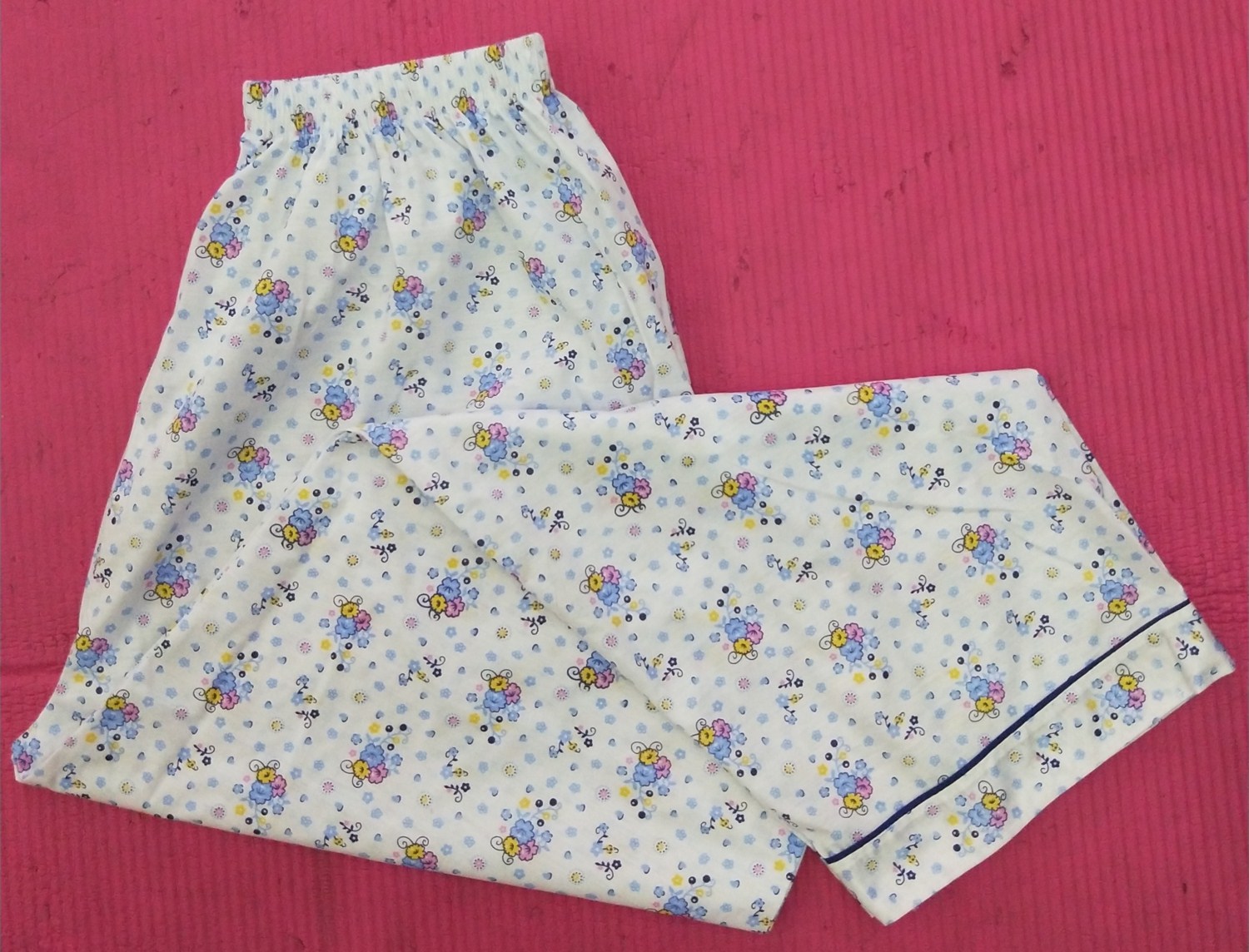 Cô XL béo phì cô gái ngủ quần cotton thoải mái nhà quần dệt kim cotton quần béo chất béo điều hòa không khí quần đũi nam